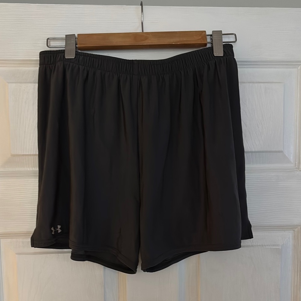 Under Armour Women's Charcoal Athletic Shorts
